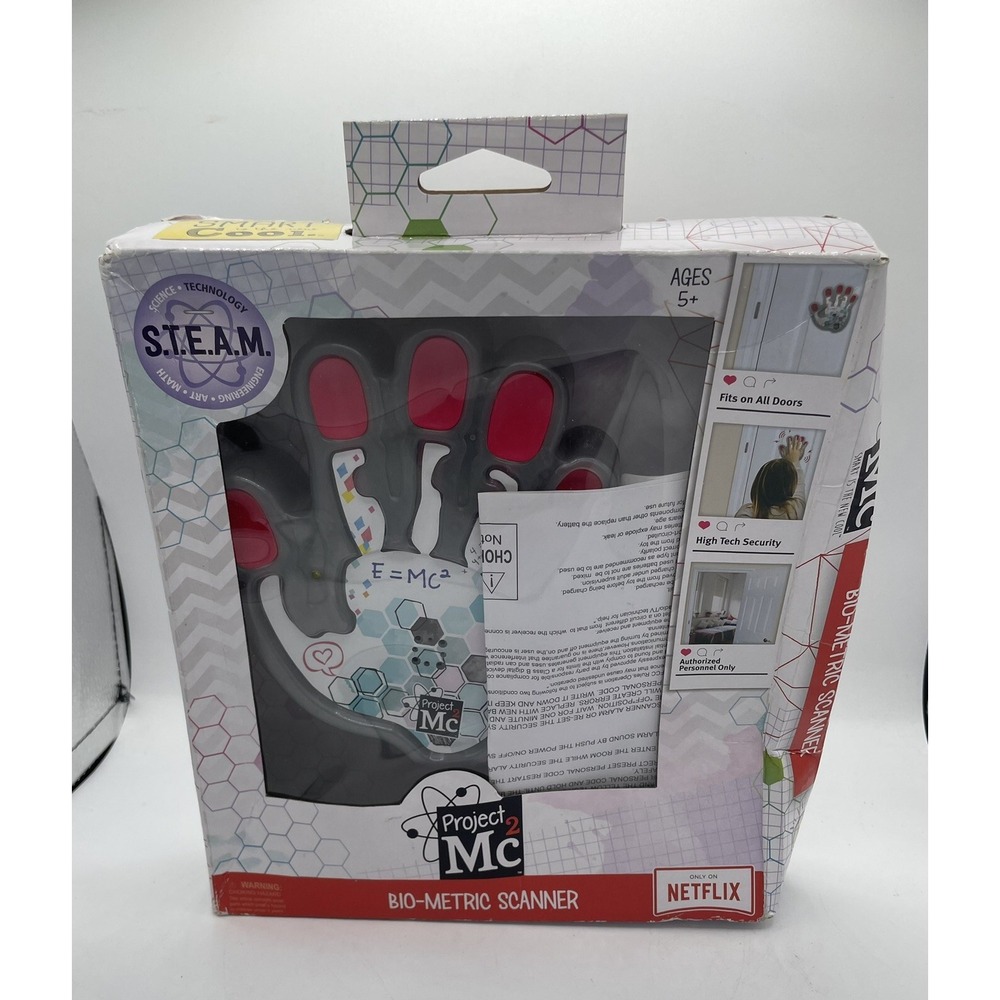 STEM Kit New Project MC 2 Squared Bio-Metric Hand Scanner High Tech Security - Picture 2 of 6